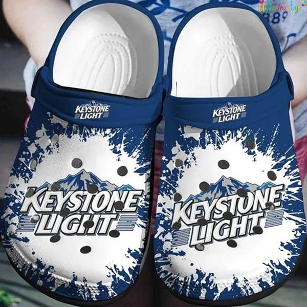 Keystone Light Beer-branded Crocs