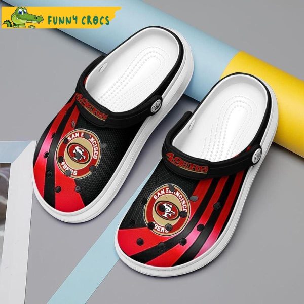 Logo-printed San Francisco 49ers Crocs