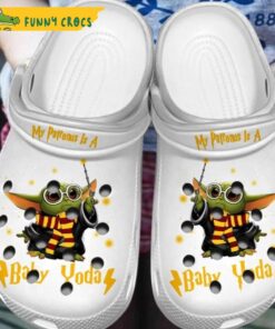 My Patronus Baby Yoda Crocs Sandals