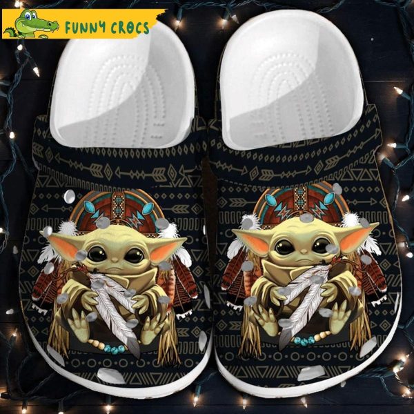 Native Baby Yoda Crocs Clog Slippers