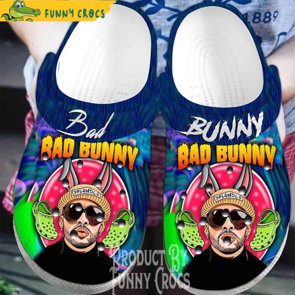 New Bad Bunny Crocs Clog Slippers