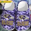 Ravens Crocs Sandals