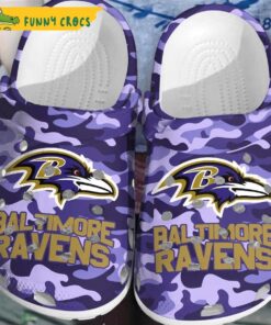 Nfl Baltimore Ravens Crocs Slippers