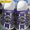 Ravens Crocs Sandals