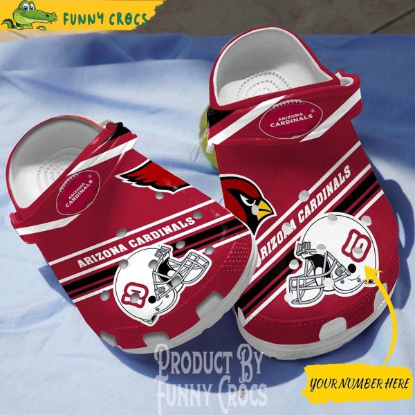 Number Arizona Cardinals Crocs Slippers – Personalized With Your Number