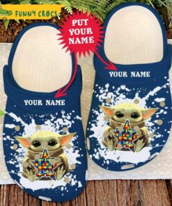 Personalized Arizona Cardinals Nfl Baby Yoda Crocs Slippers