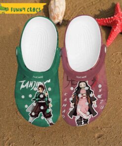 Personalized Demon Slayer Anime Crocs – Your Unique Style