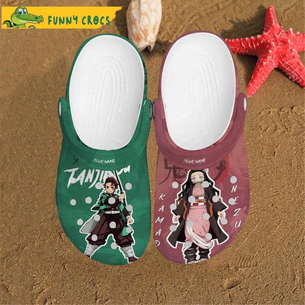 Personalized Demon Slayer Anime Crocs – Your Unique Style