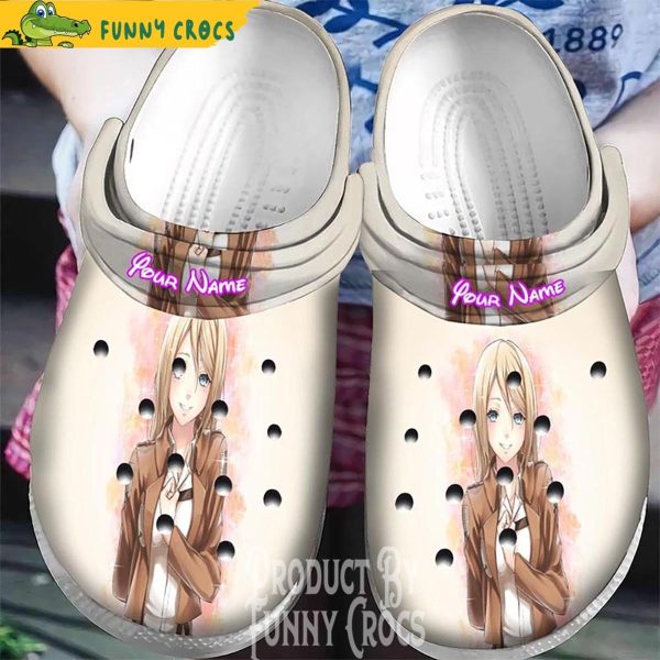 Personalized Historia Attack On Titan Crocs – Historia’s Signature