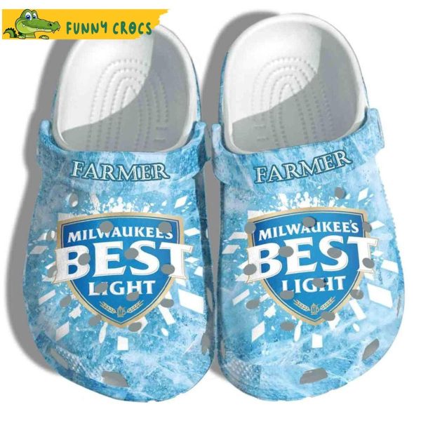 Personalized Milwaukee’s Best Light Beer Adults Crocs Clog Shoes