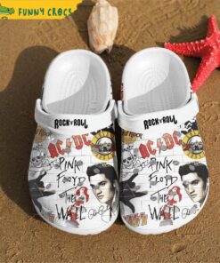 Personalized Rock Band Acdc Crocs Clog Shoes