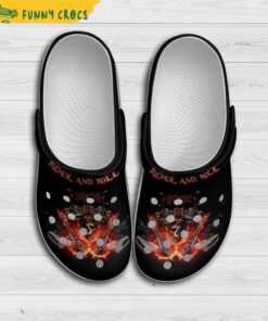 Personalized Rock Band Acdc Crocs Clog Shoes