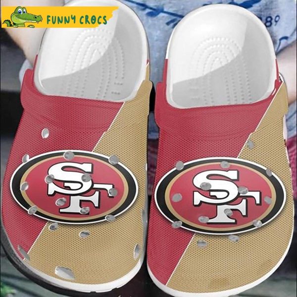 San Francisco 49ers Logo-printed Crocs