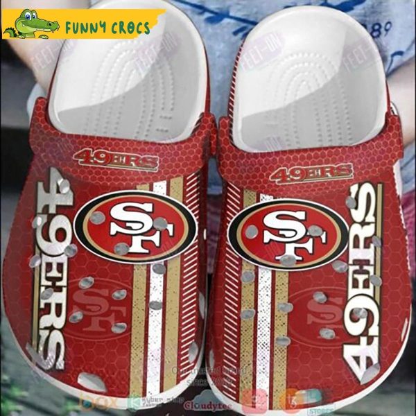 San Francisco 49ers-themed Crocs