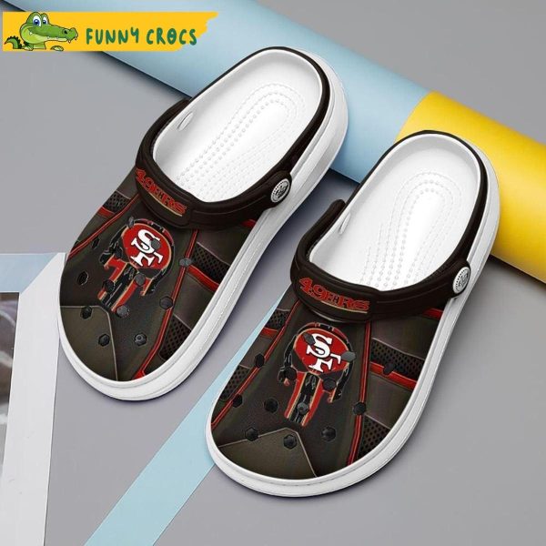 Skull Design San Francisco 49ers Football Crocs Clogs