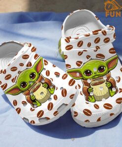 Star Wars Coffee Spelled Baby Yoda Crocs Classic