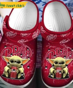 Star Wars Disney Baby Yoda Dr Pepper Adults Crocs Clog Shoes