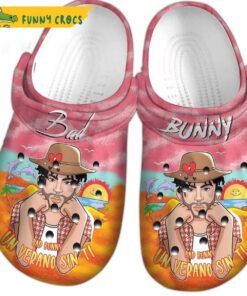 Summer Un Verano Sin Ti Bad Bunny Crocs Slippers