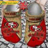 Mascot And Ripped Flag San Francisco 49ers Crocs Clogs Shoes