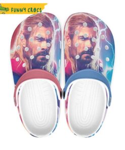 Funny Heroes Clit Avengers Tie Dye Marvel Crocs – Unique Hero Tribute