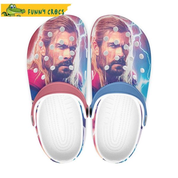 Thor Love And Thunder Avengers Crocs – Thunderous Power