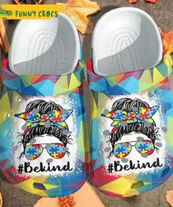 #bekind Autism Awareness Crocs Clog Shoes – Spread Kindness