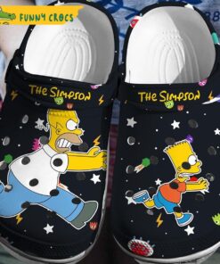 3d The Simpsons Crocs Clog Shoes