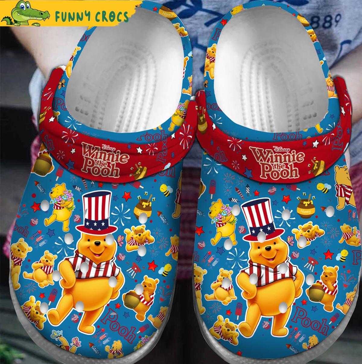 Winnie The Pooh Honey Crocs Clog