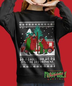 A Christmas Story Fire Department Funny Christmas Sweaters