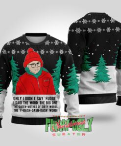 A Christmas Story Fudge Christmas Ugly Sweater