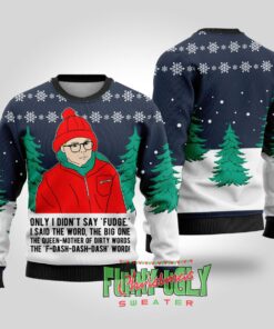 A Christmas Story Fudge Ugly Sweater