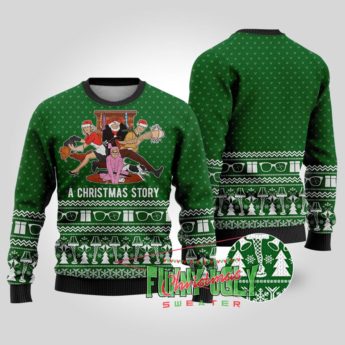 A Christmas Story Movie Christmas Sweater