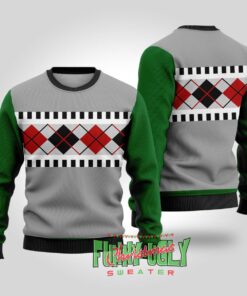 A Christmas Story Ralphie Plaid Sweater Cosplay