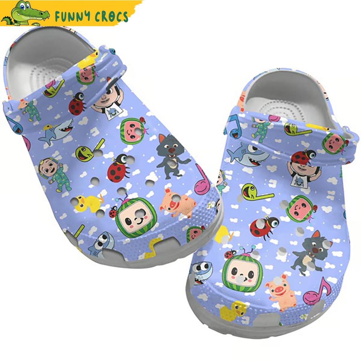 Cartoon Cocomelon Birthday Gifts Crocs Slippers