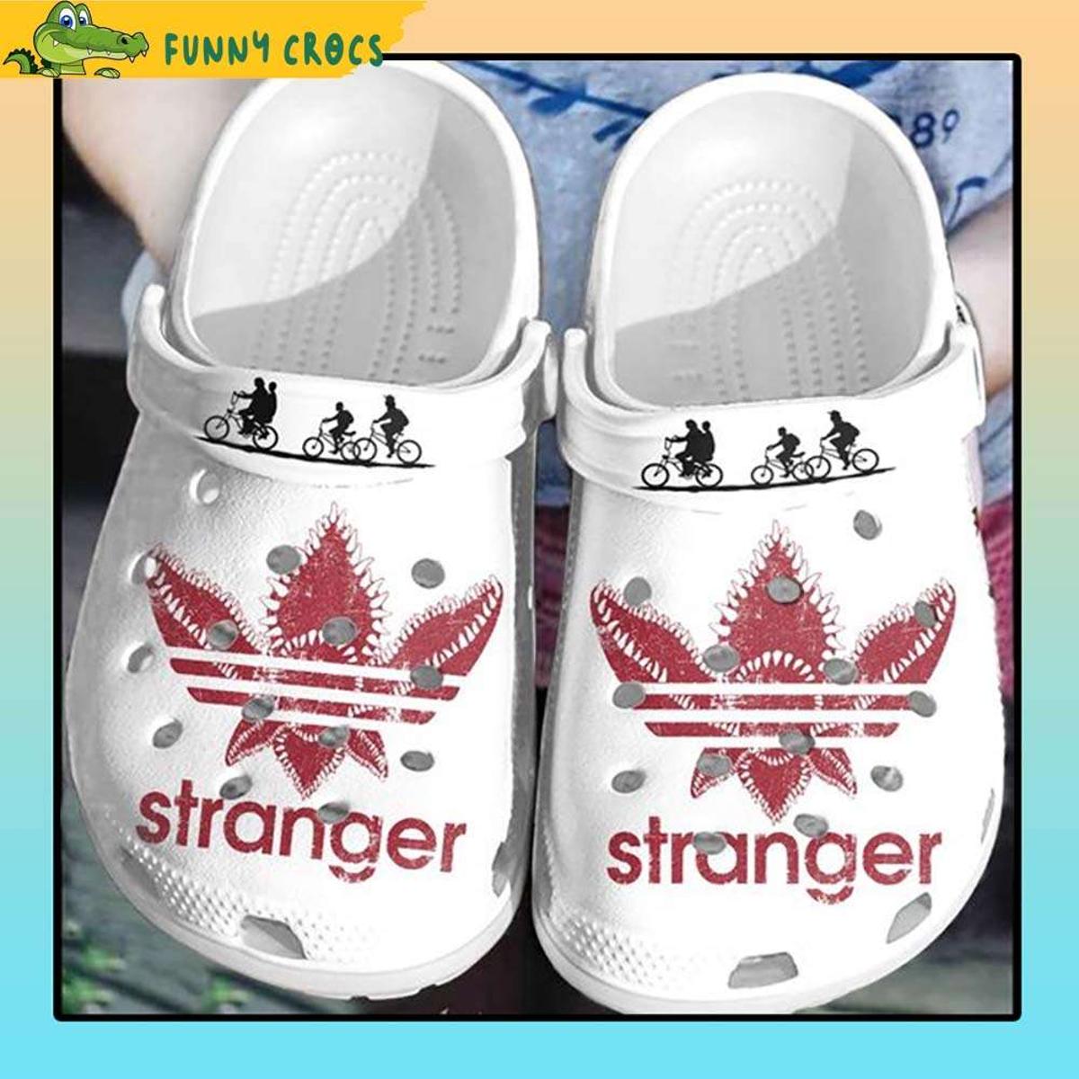 Friends Don’t Lie Stranger Things Adidas Crocs Clog Slippers