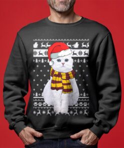 Adorable Cat Custom Pet Christmas Sweater
