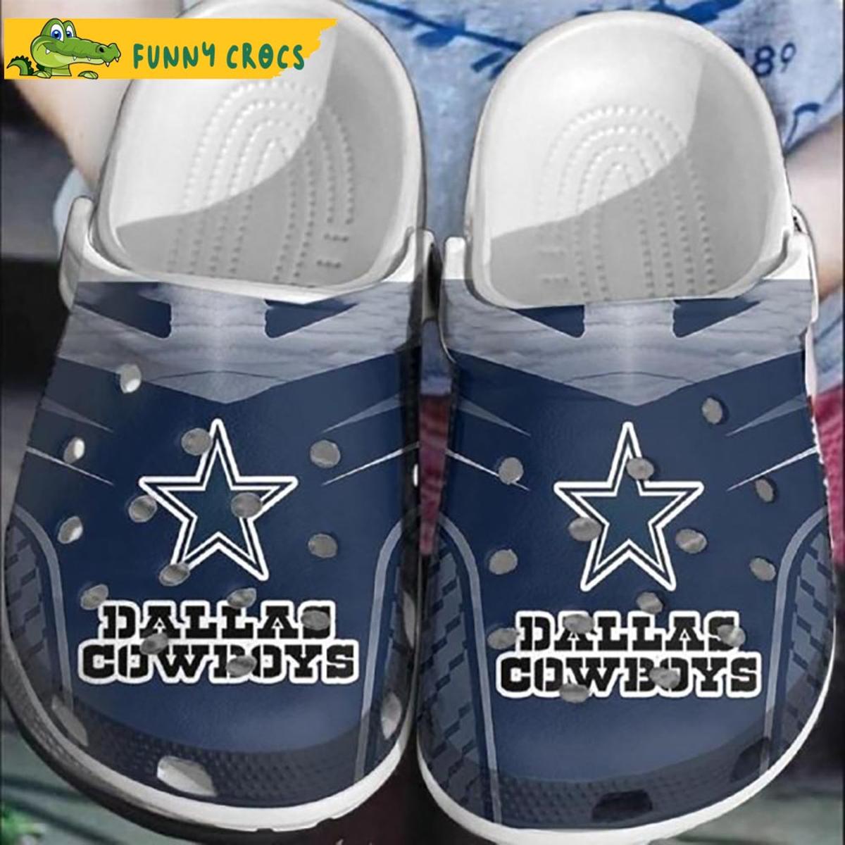 Big Logo Dallas Cowboys Crocs Clogs