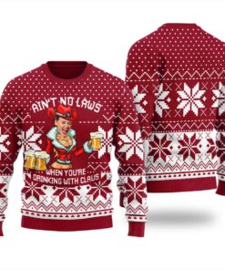 Aint No Laws Custom Christmas Sweater