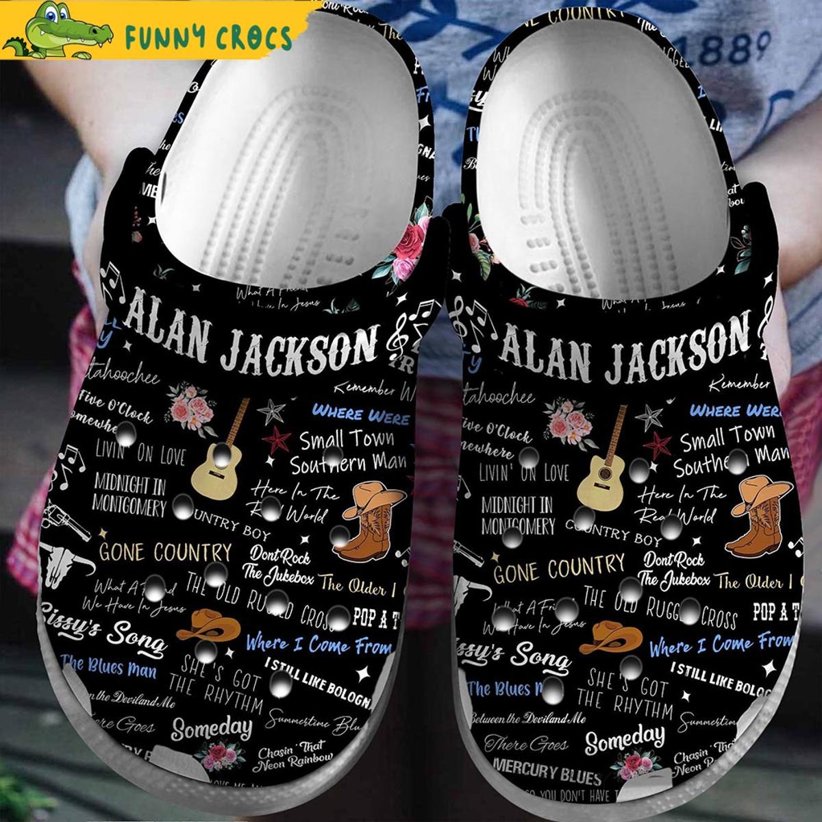 Alan Jackson Tour Music Crocs Classic