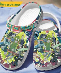 Alien Rick And Morty Crocs Clog