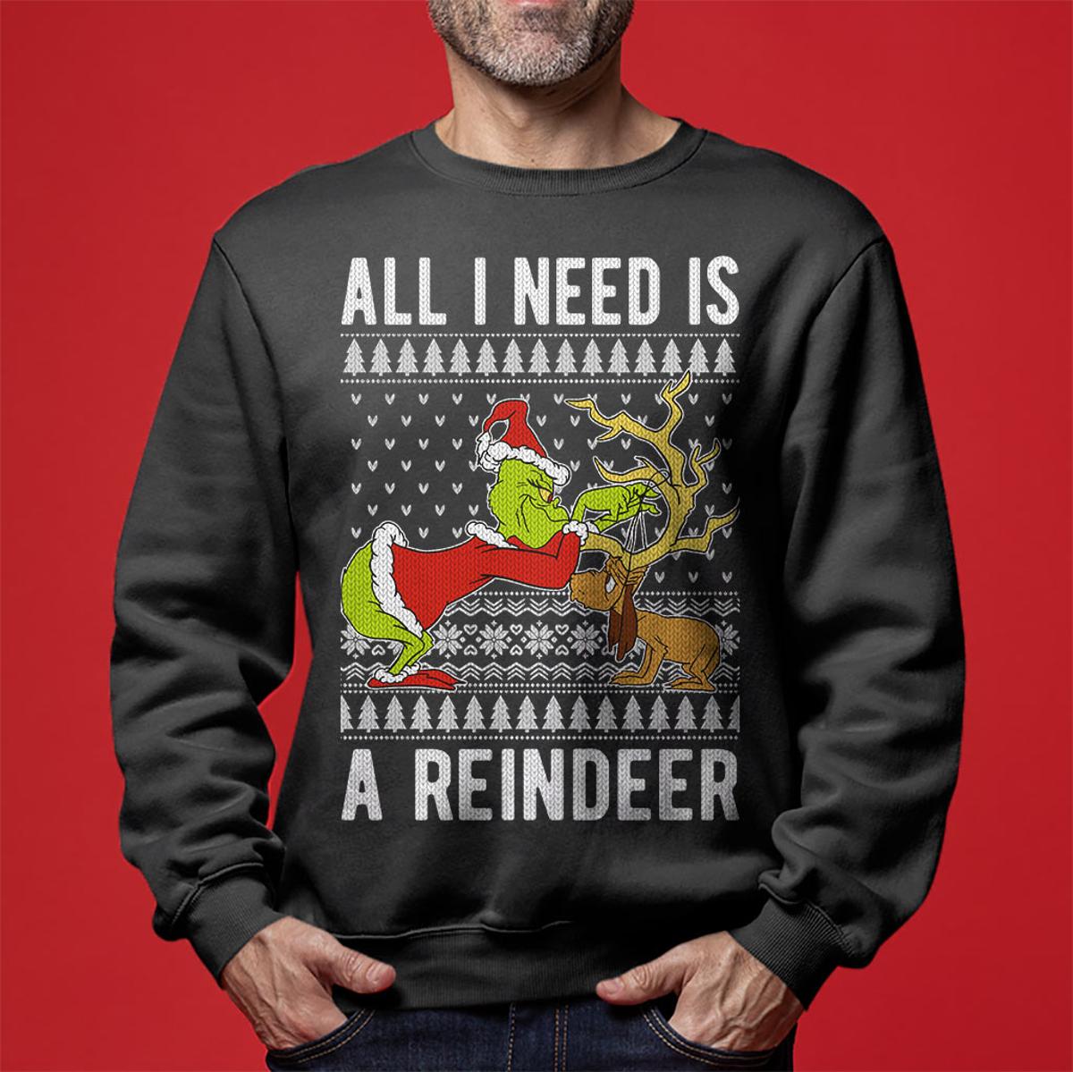 But How Grinch Ugly Sweater