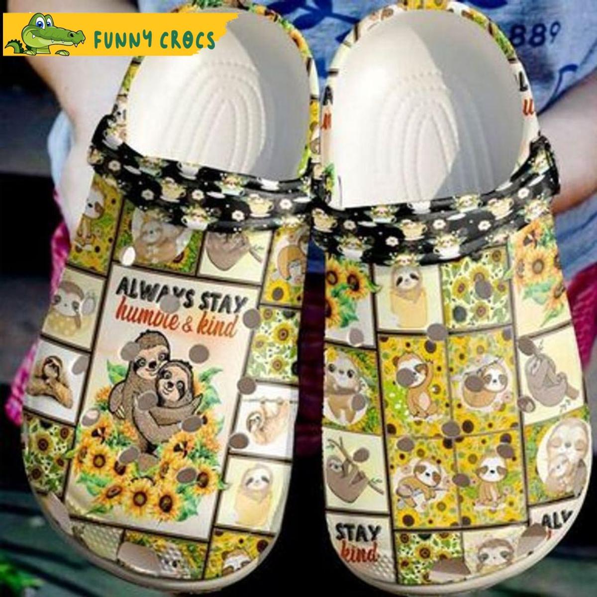 Animal In Flower Baby Sloth Crocs Classic