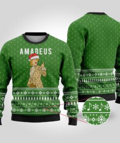 Amadeus Funny Ugly Christmas Sweater