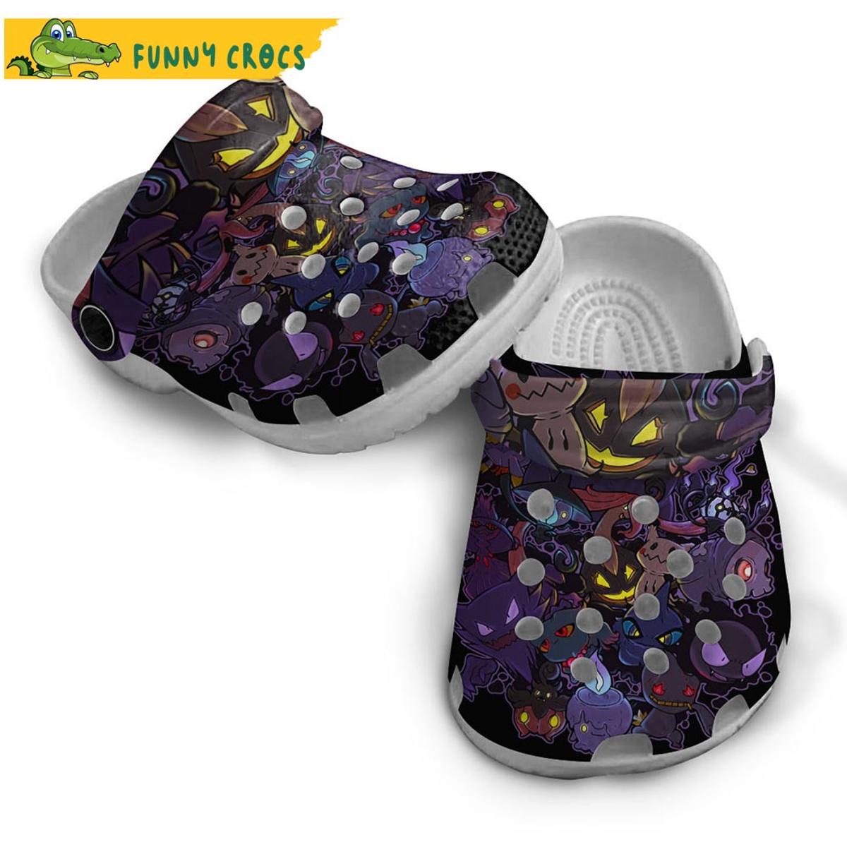 Eevee Collab Pokemon Sku30 Crocs Shoes