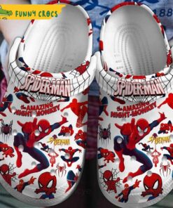 Amazing Night Monkey Spider Man Crocs Clog