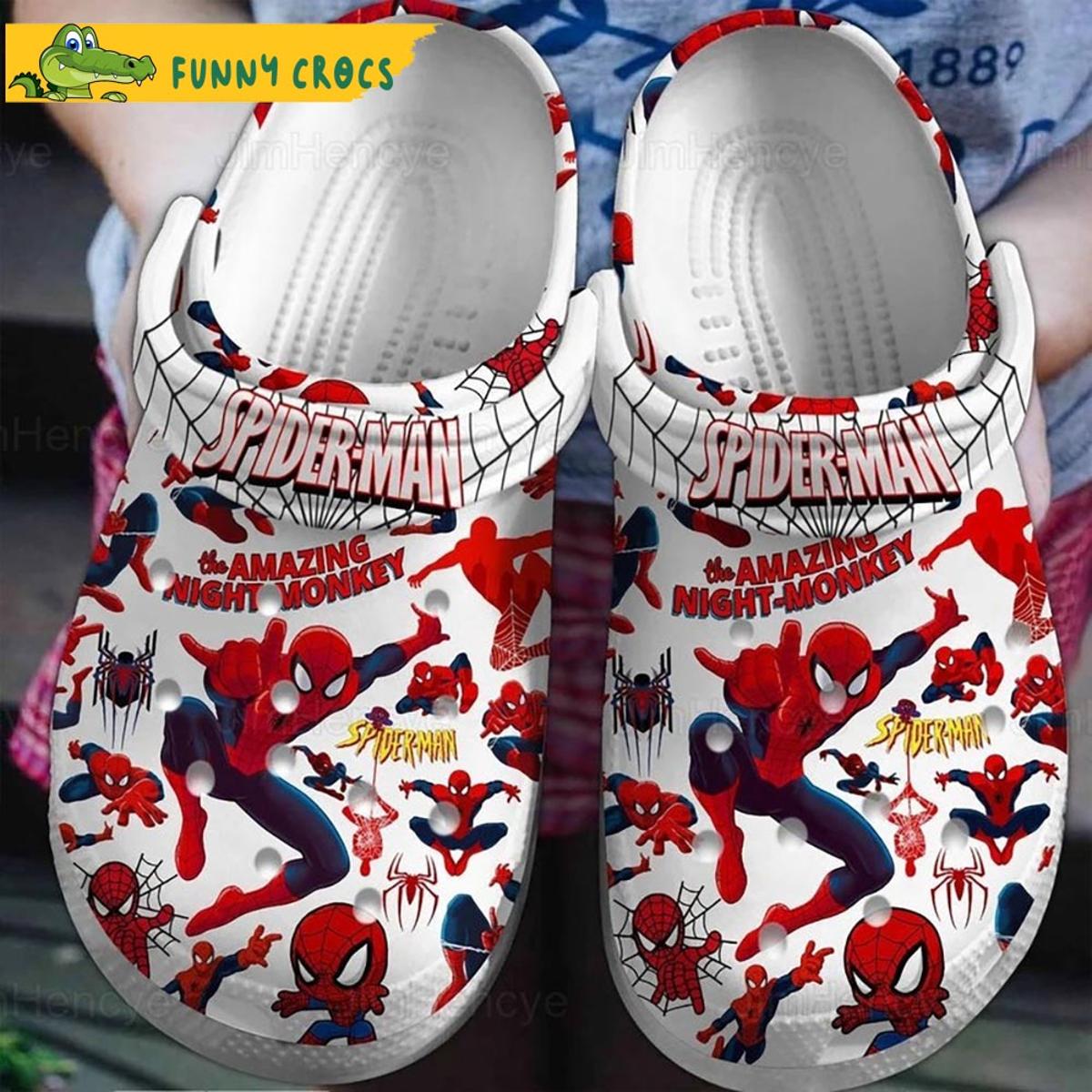 Custom No Way Home Spider Man Crocs Slippers