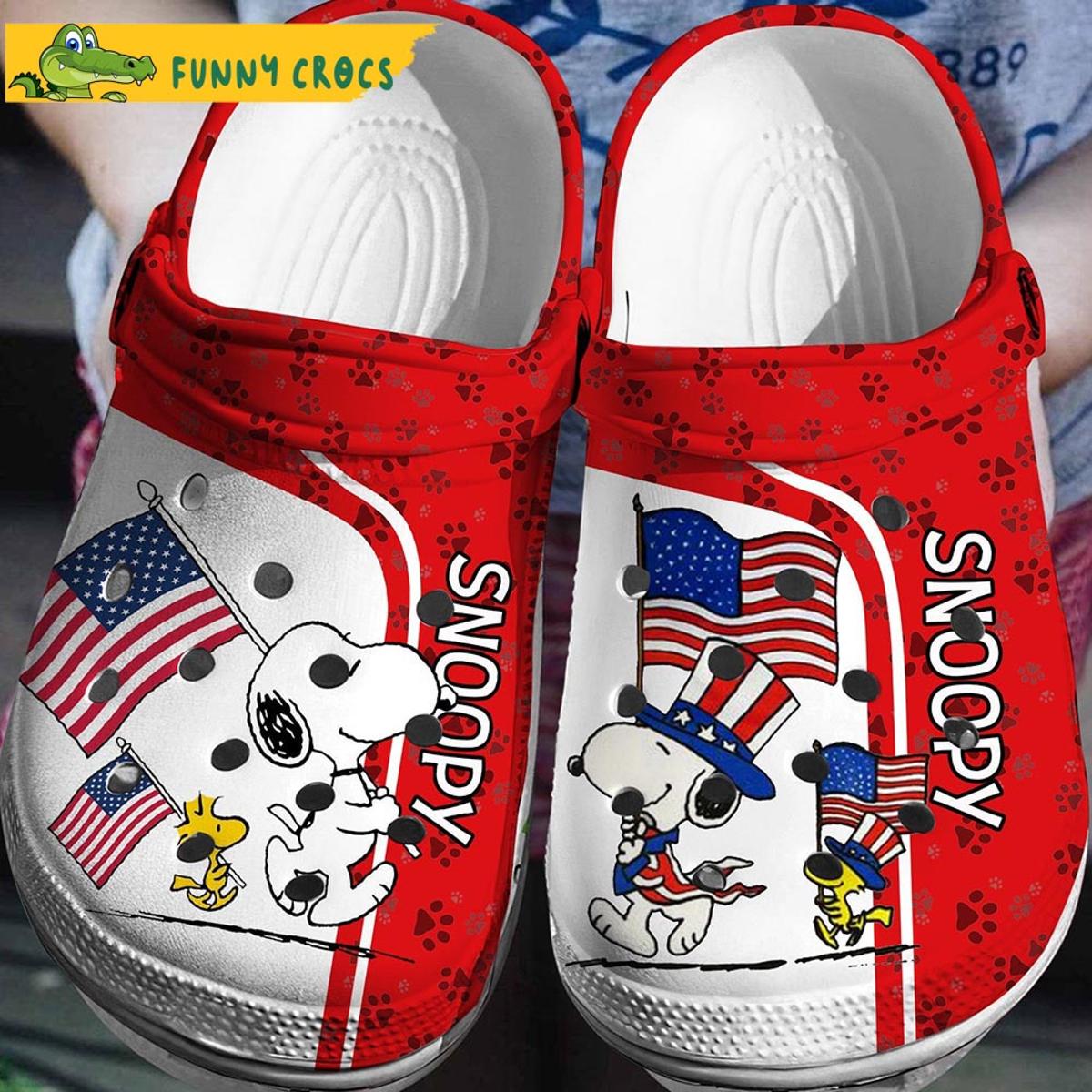 American Astronaut Snoopy Crocs Clog