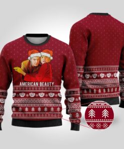 American Beauty Funny Ugly Christmas Sweater