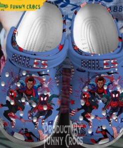 Amazing Night Monkey Spider Man Crocs Clog Shoes