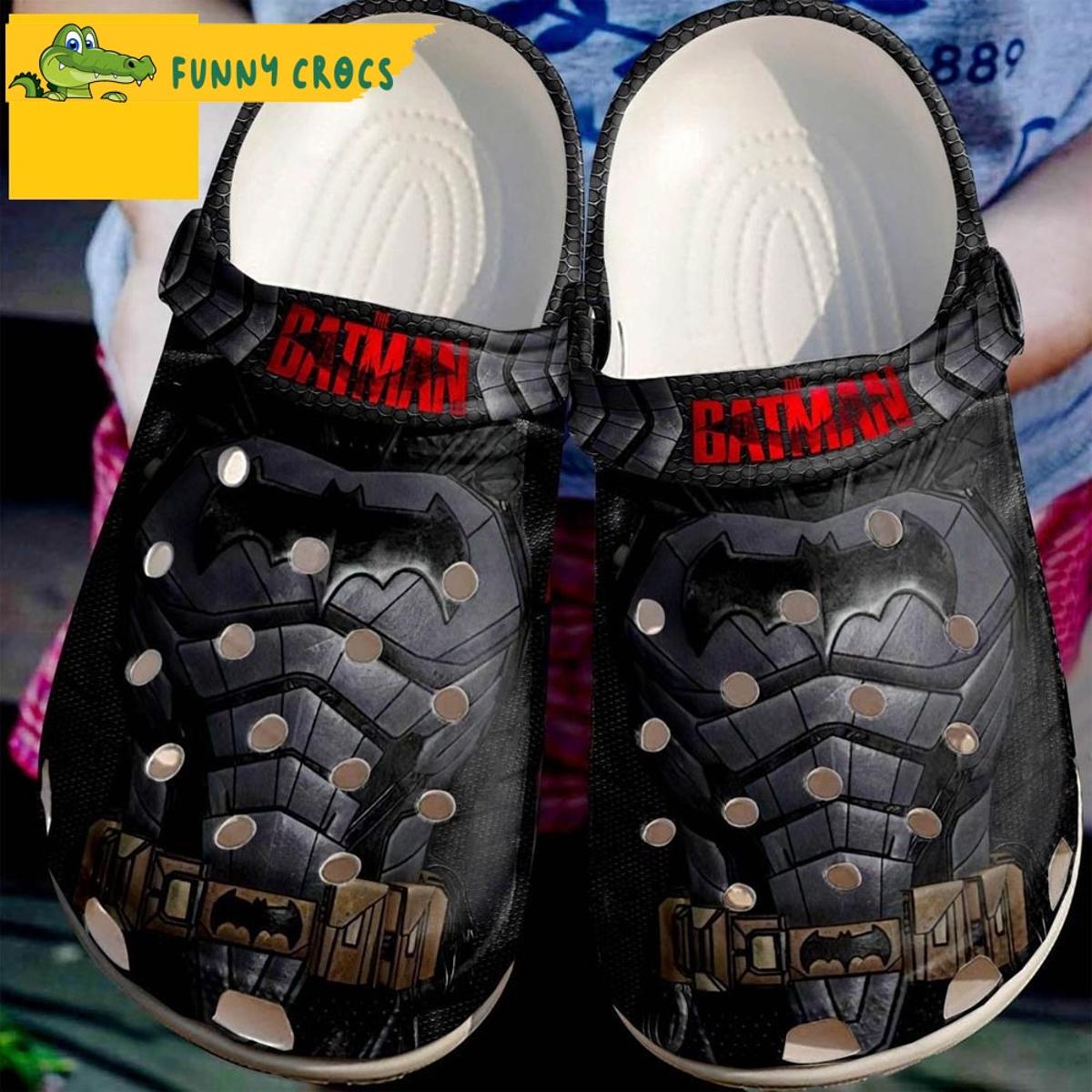 Custom Comic Batman Crocs Clog Shoes